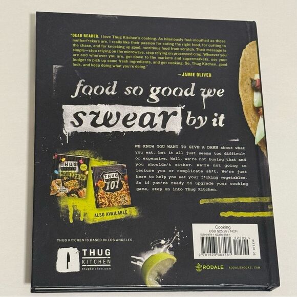 Thug Kitchen: The Official Cookbook: Eat Like You Give a F*ck, Healthy Cook Book - Picture 2 of 8